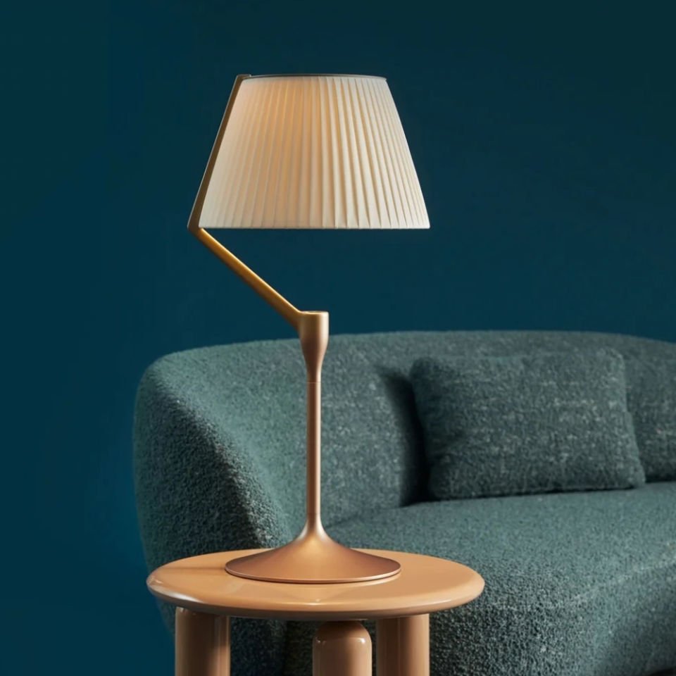 Kartell Angelo Stone Bakır Masa Lambası