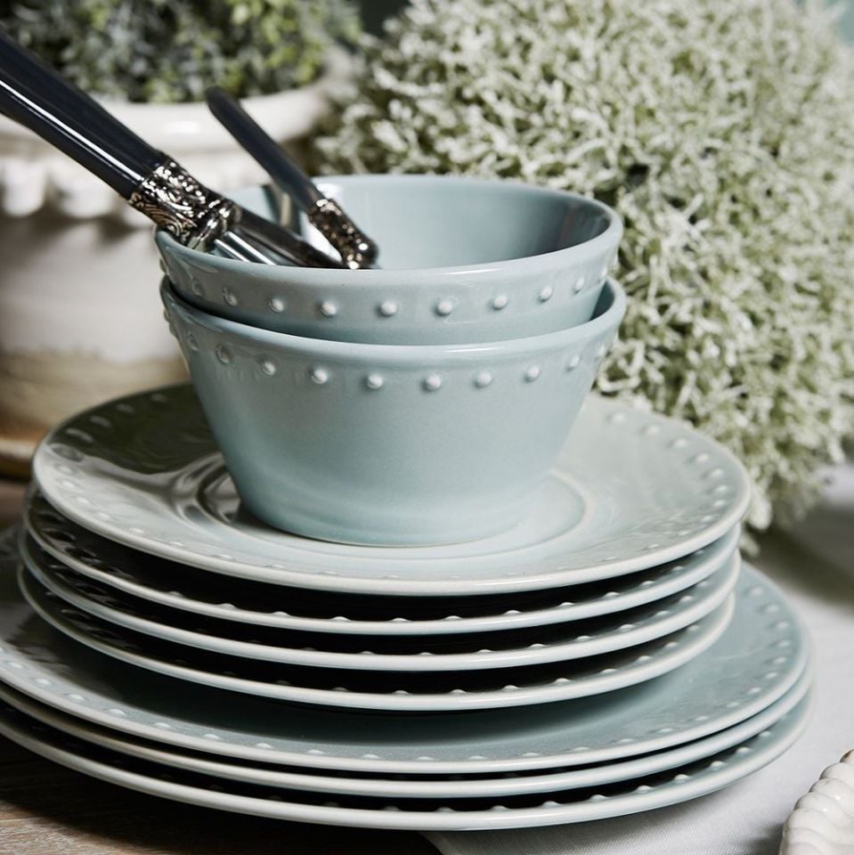 Caravane Beyaz Tatlı Tabağı 22cm 6lı Set