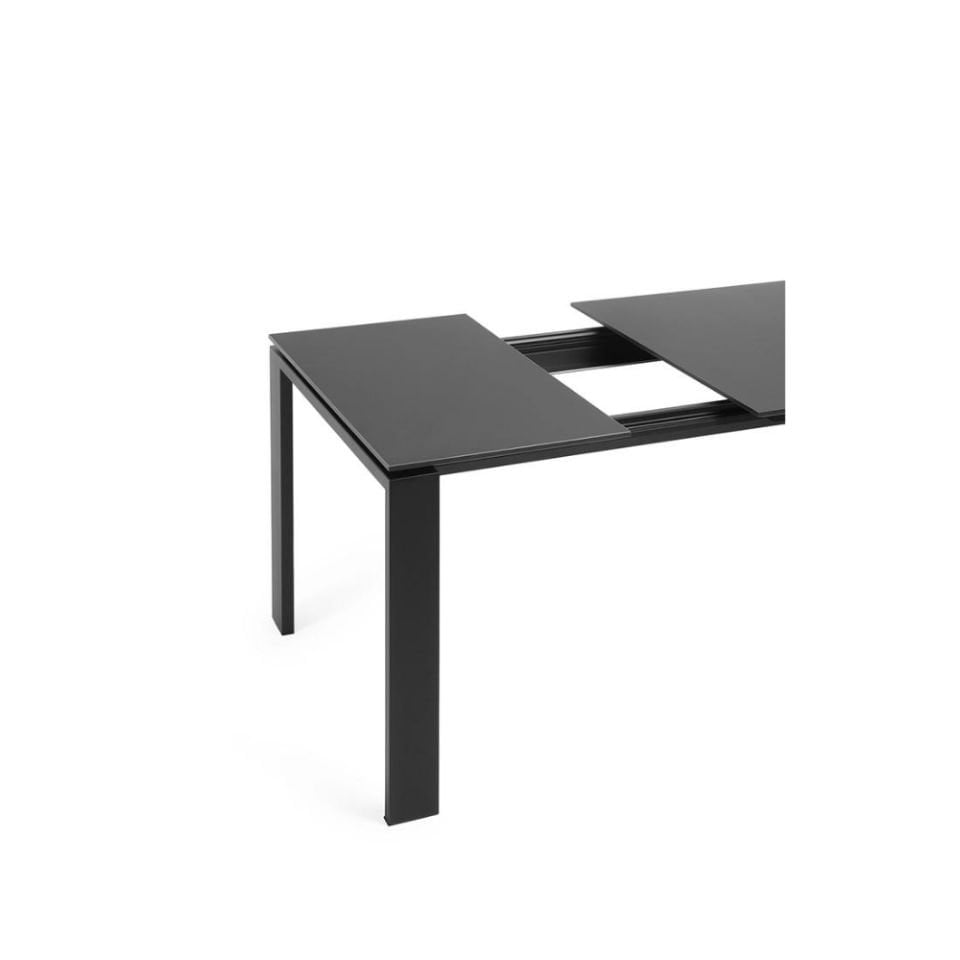 Kartell Four Uzatılabilir Siyah Yemek Masası