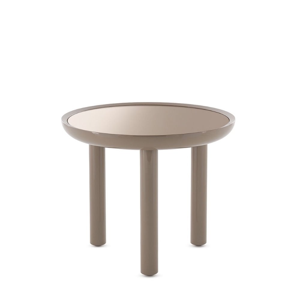 Kartell K-Top Yuvarlak Dove Sehpa