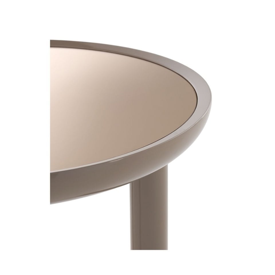 Kartell K-Top Yuvarlak Dove Sehpa