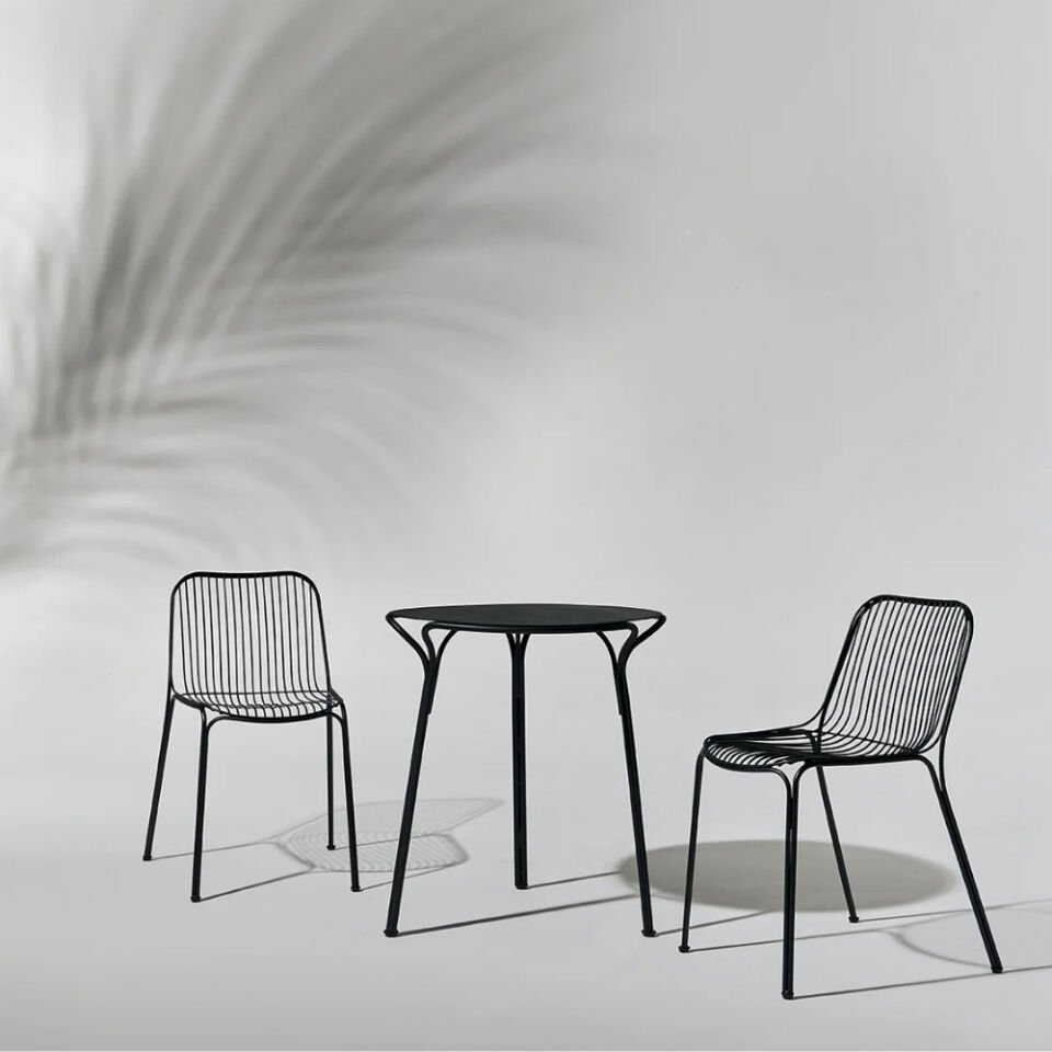 Kartell Hiray Siyah Dış Mekan Sandalye