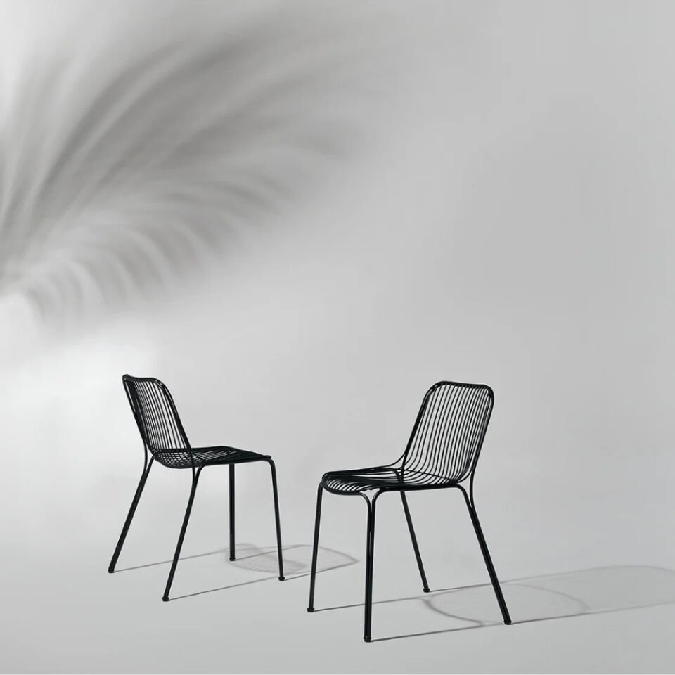 Kartell Hiray Siyah Dış Mekan Sandalye