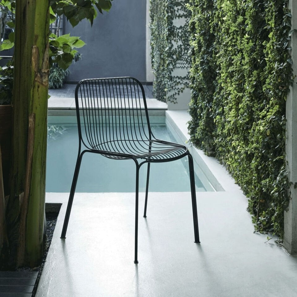 Kartell Hiray Siyah Dış Mekan Sandalye