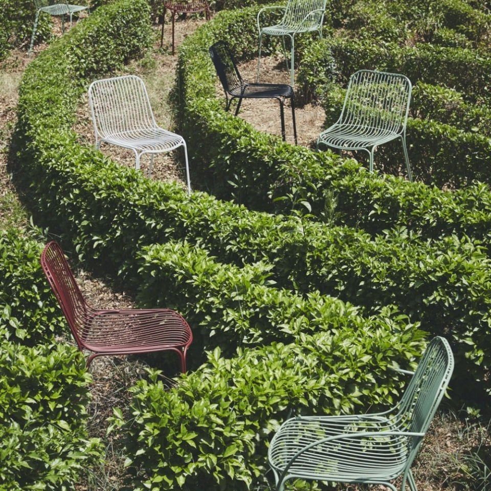 Kartell Hiray Kiremit Kırmızısı Kollu Sandalye