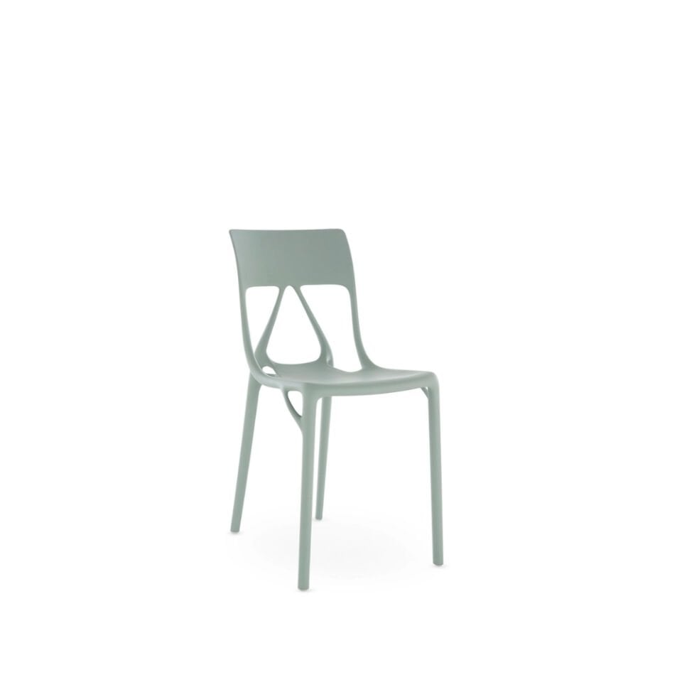 Kartell A.I LITE Yeşil Sandalye 2'li Koli