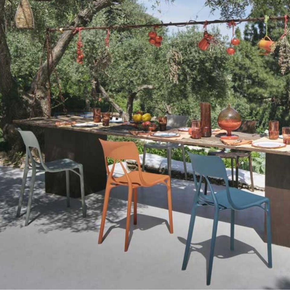 Kartell A.I LITE Kahverengi Sandalye