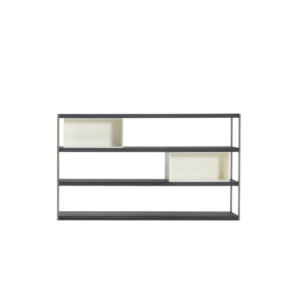 Kartell Wise Wise Kitaplık MDF Kaplama Titanium