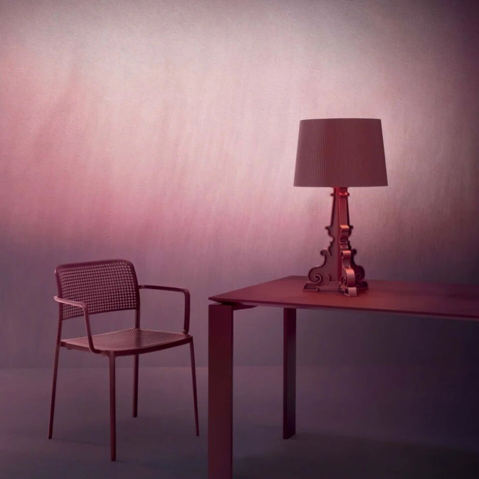 Kartell Bourgie Bordo Masa Lambası