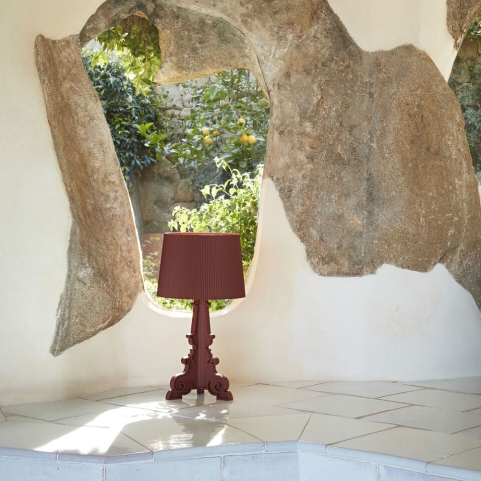 Kartell Bourgie Bordo Masa Lambası