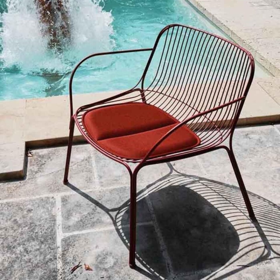 Kartell Hiray Kiremit Renk Outdoor Koltuk
