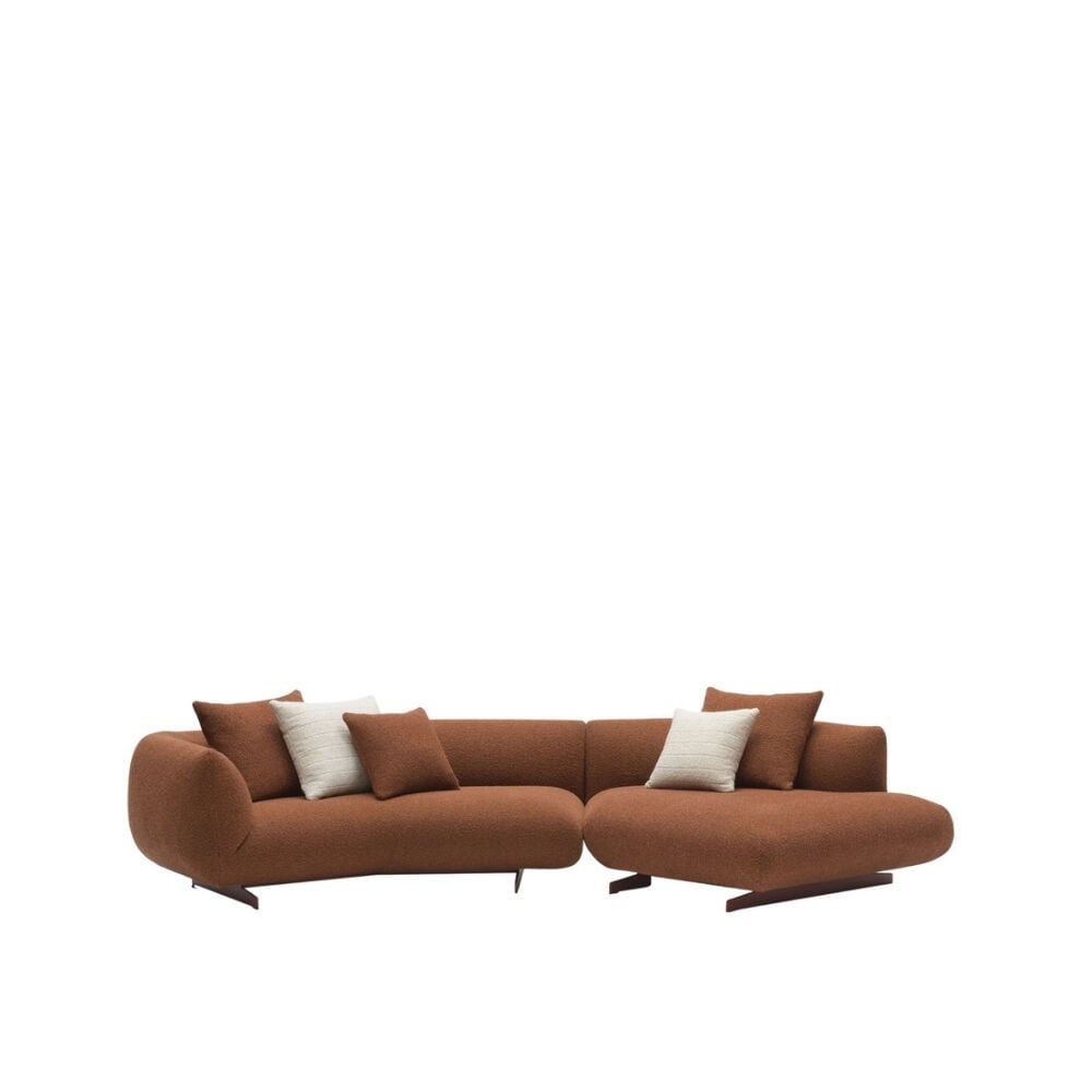 Kartell Super Tubby Terrakota Köşe Kanepe