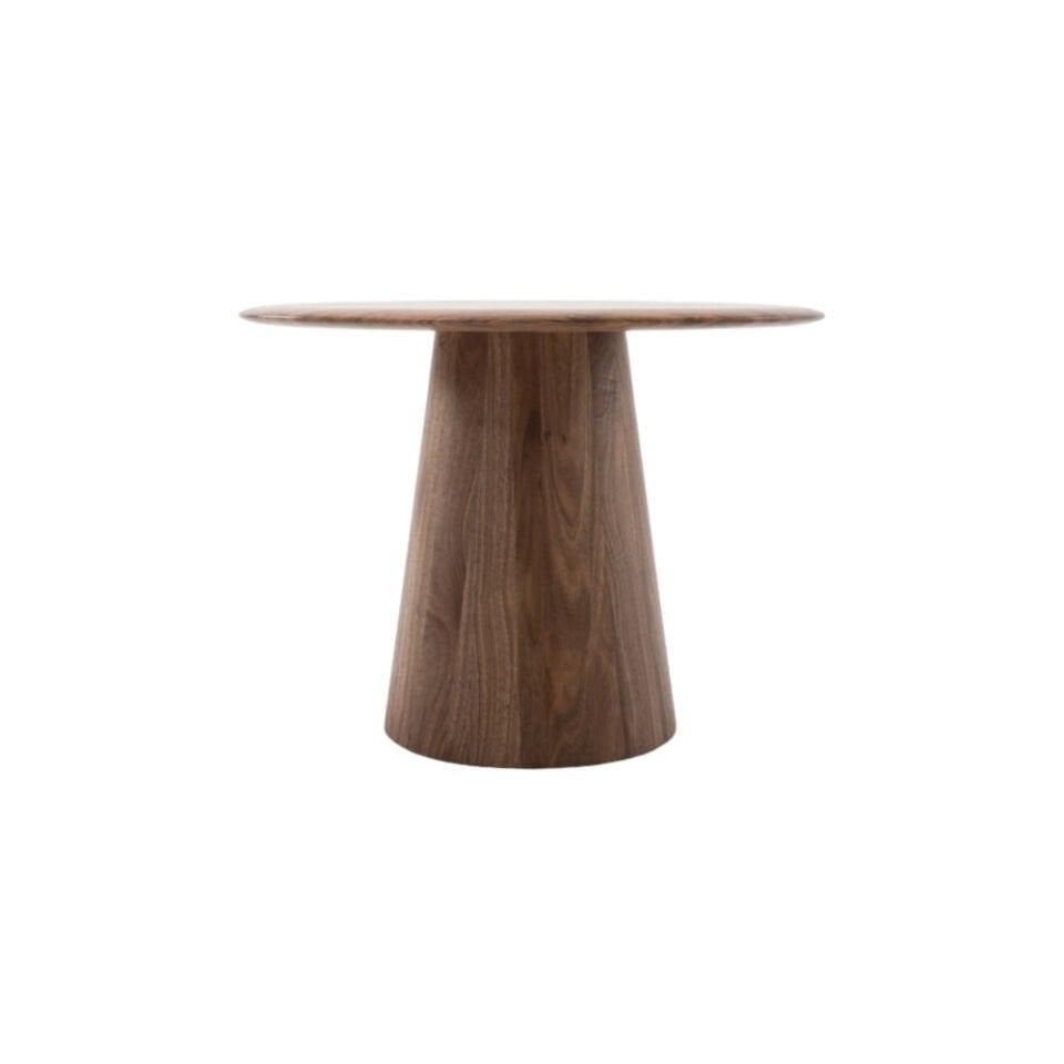 Gazzda Mushroom Ceviz Yan Sehpa Q:55 cm