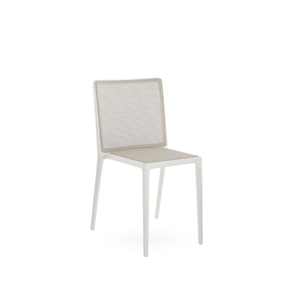 Kartell Belvedere Tech Beyaz Dış Mekan Sandalye