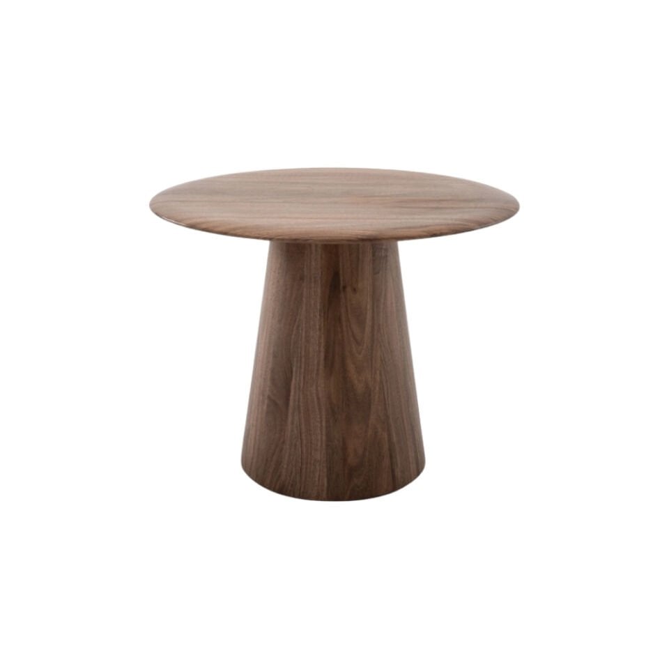 Gazzda Mushroom Ceviz Yan Sehpa Q:55 cm