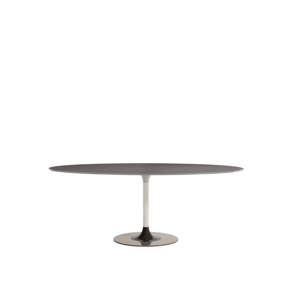 Kartell Thierry XXL Gri Oval Masa