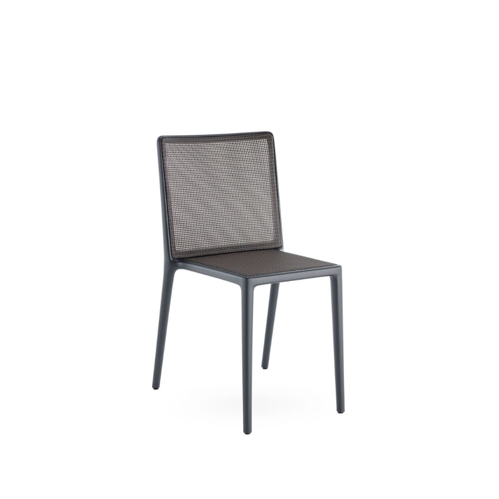 Kartell Belvedere Tech Siyah Dış Mekan Sandalye