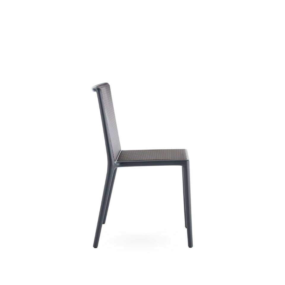 Kartell Belvedere Tech Siyah Dış Mekan Sandalye