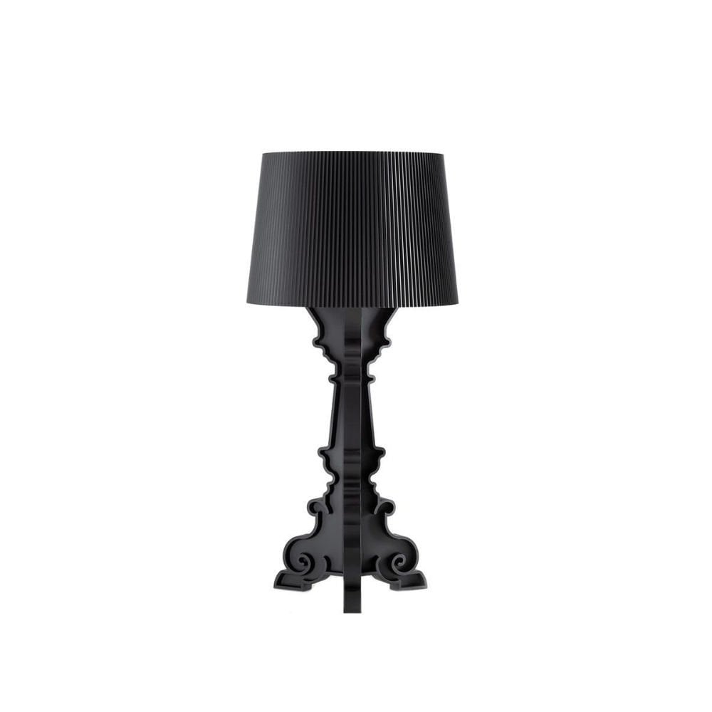 Kartell Bourgie Mat Siyah Masa Lambası