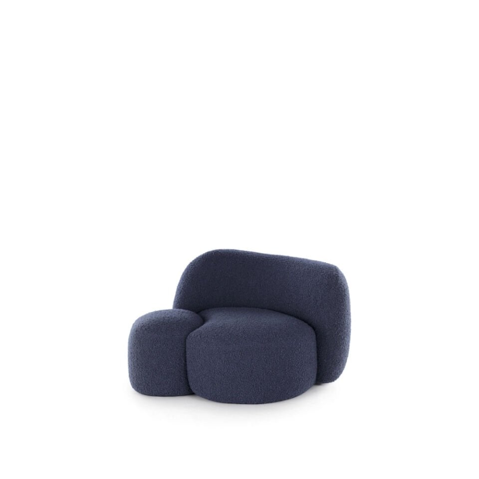 Kartell Aaland Toz Mavi Sağ Koltuk