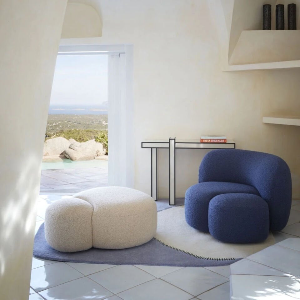 Kartell Aaland Krem Puf