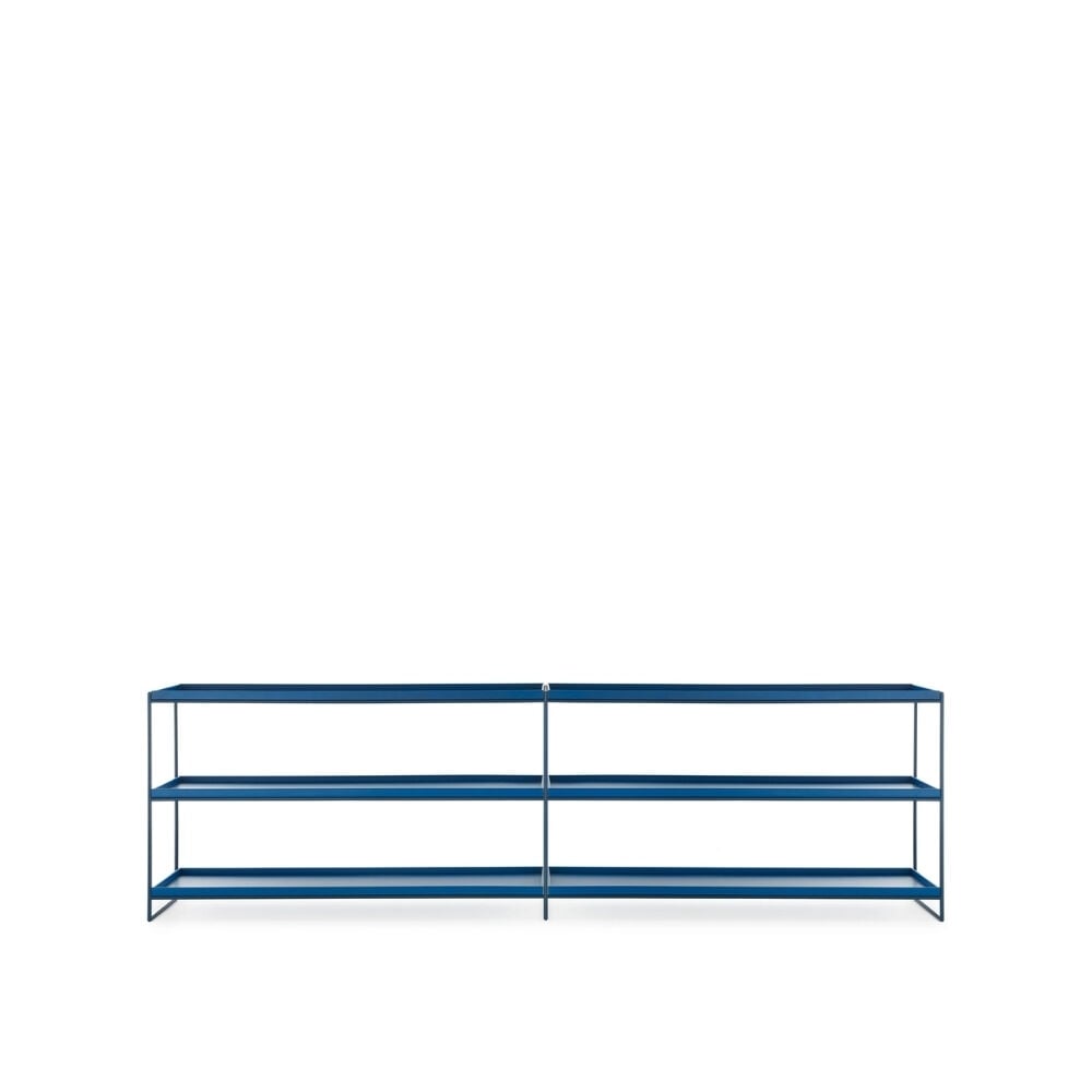 Kartell Trays Mavi İkili Kitaplık 240 cm