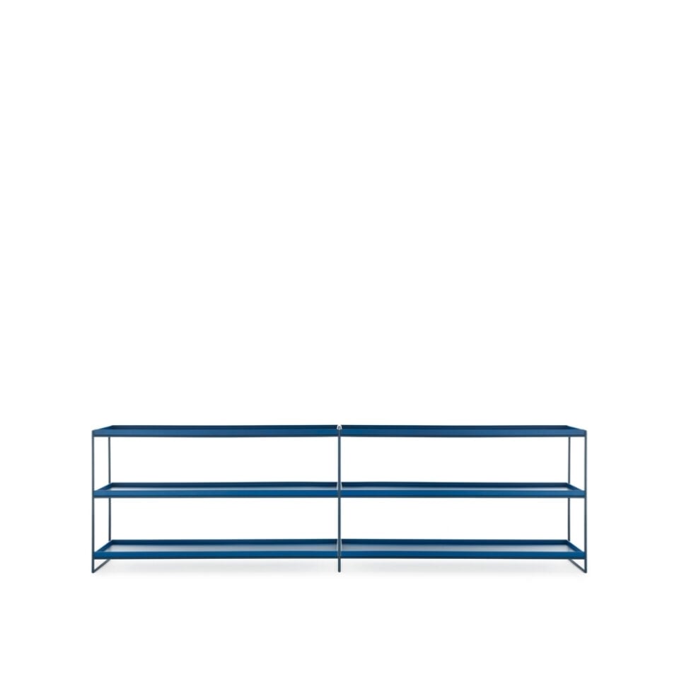 Kartell Trays Mavi İkili Kitaplık 240 cm