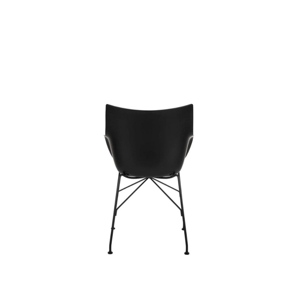 Kartell Q/Wood Siyah Kollu Sandalye