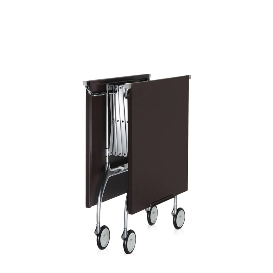 Kartell Battista Servis Masası Mürdüm/Krom Ayak