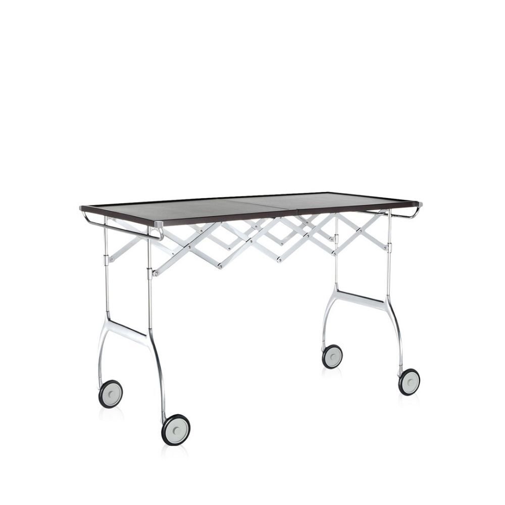 Kartell Battista Servis Masası Mürdüm/Krom Ayak