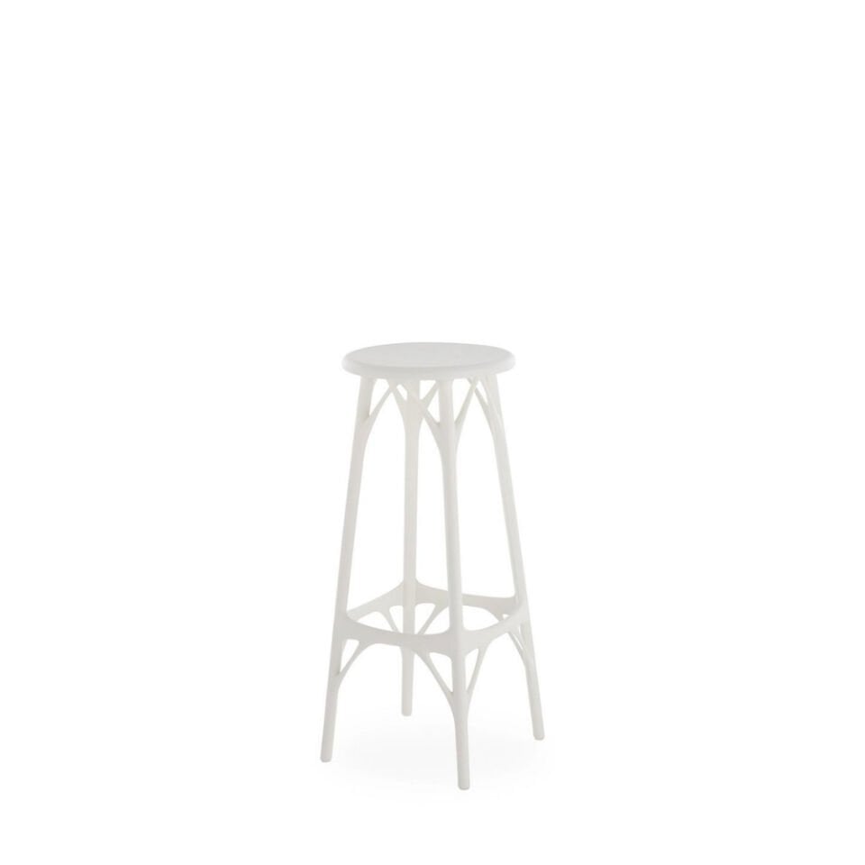 Kartell A. I Tabure Beyaz 75 cm