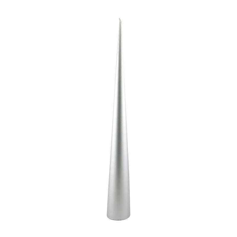 Mum Konik Simli Gümüş H:34 cm