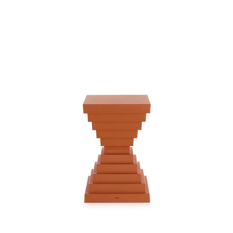 Kartell Prince Ohoh Kiremit Kırmızısı Tabure