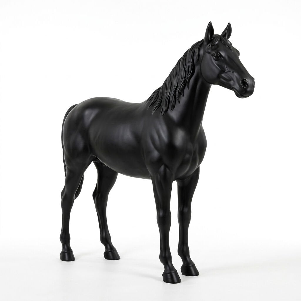 Haca Siyah At Heykeli