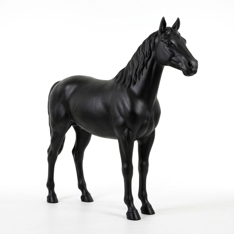 Haca Siyah At Heykeli