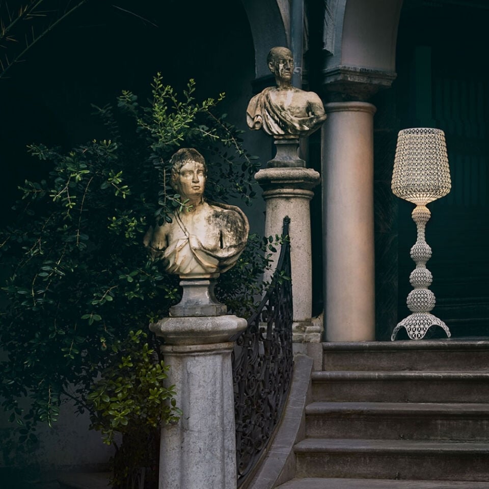 Kartell Kabuki Şeffaf Dış Mekan Lambader