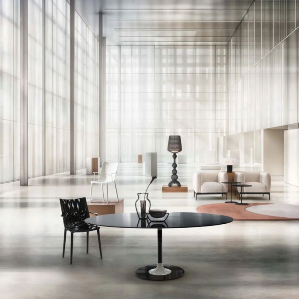 Kartell H.H.H Siyah Kollu Sandalye