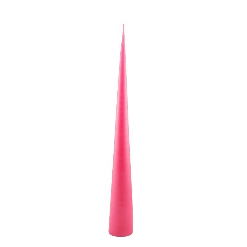 Mum Konik Mat Fuşya H:34 cm