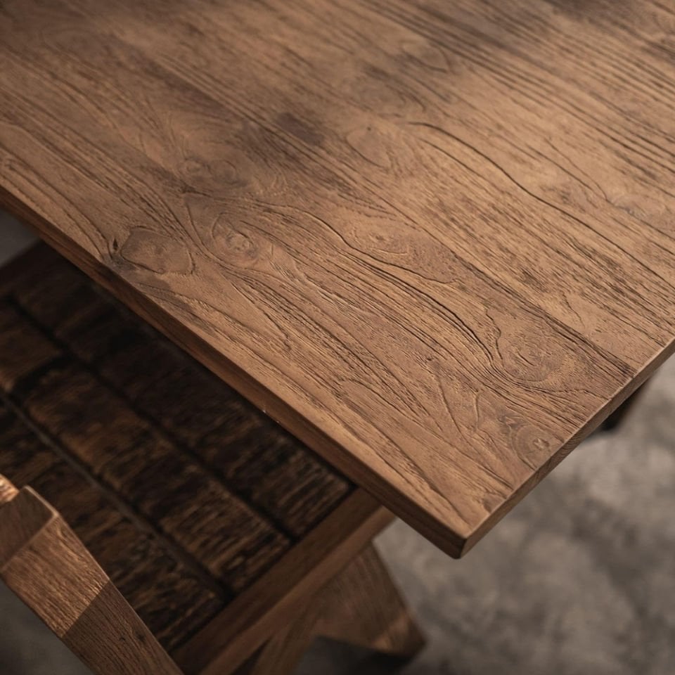 D'Bodhi Xono 220 cm Naturel Yemek Masası