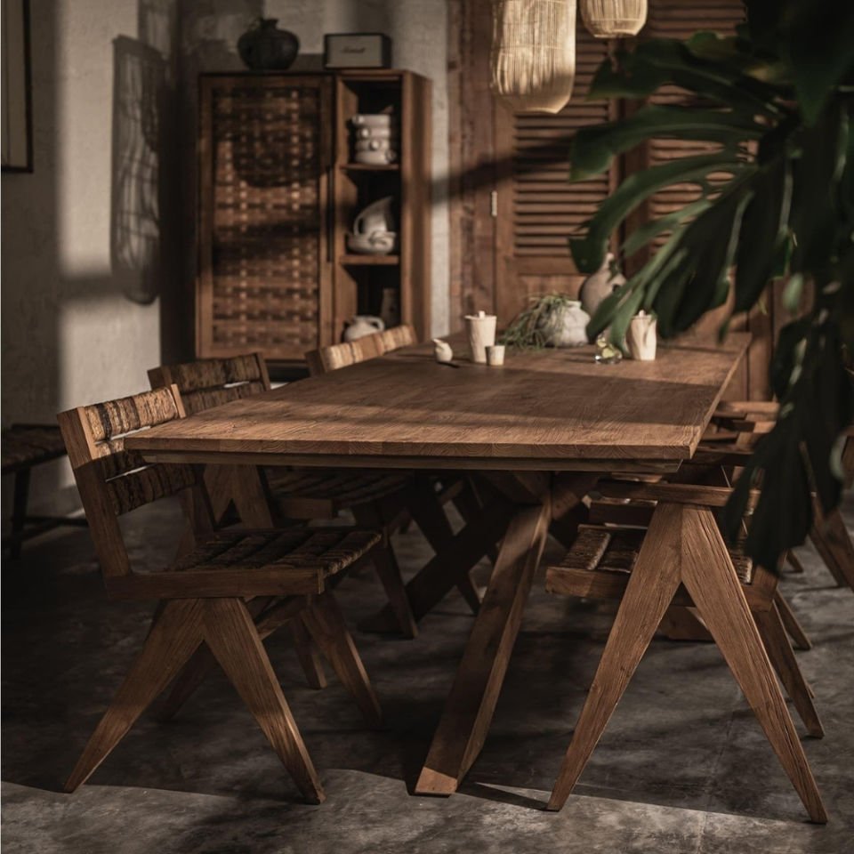 D'Bodhi Xono 300 cm Naturel Yemek Masası