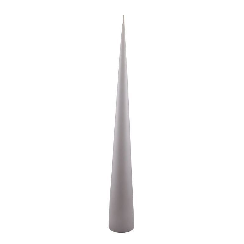 Mum Konik Mat Gri H:34 cm