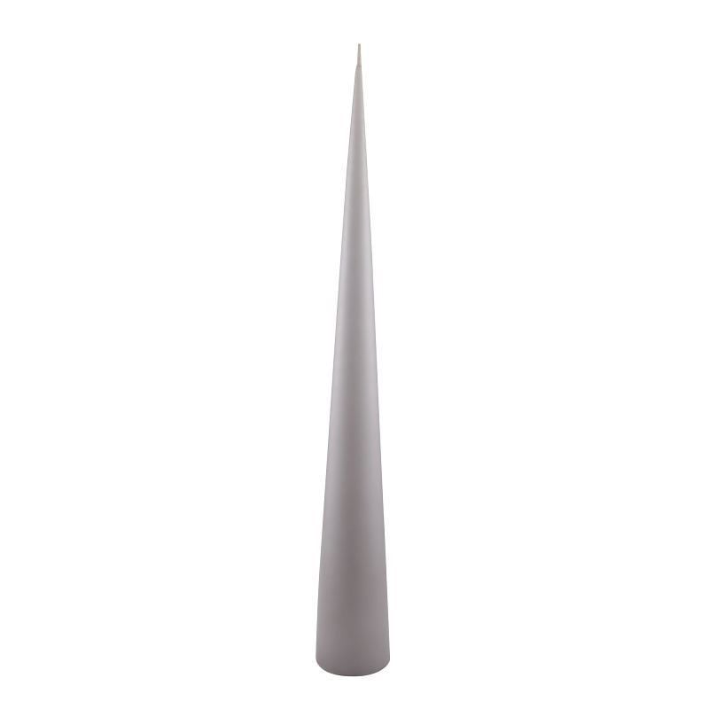 Mum Konik Mat Gri H:34 cm