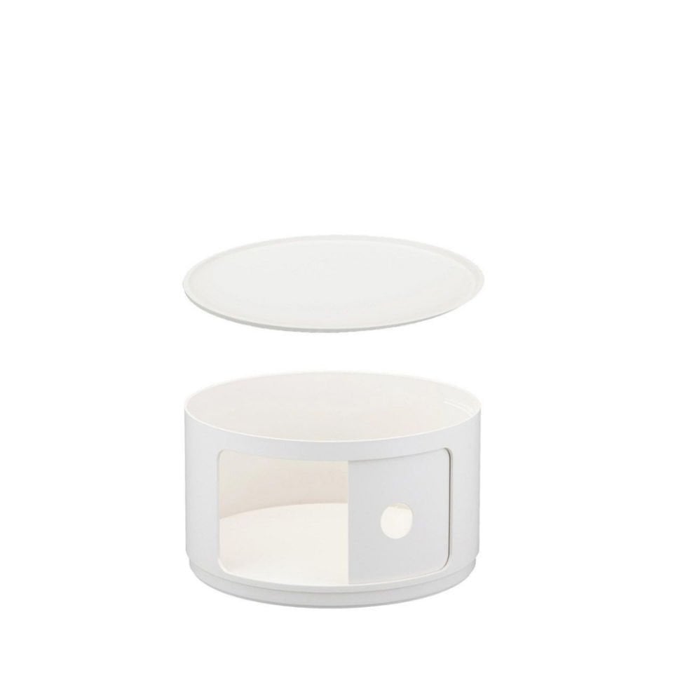 Kartell Componibili Beyaz Set-1
