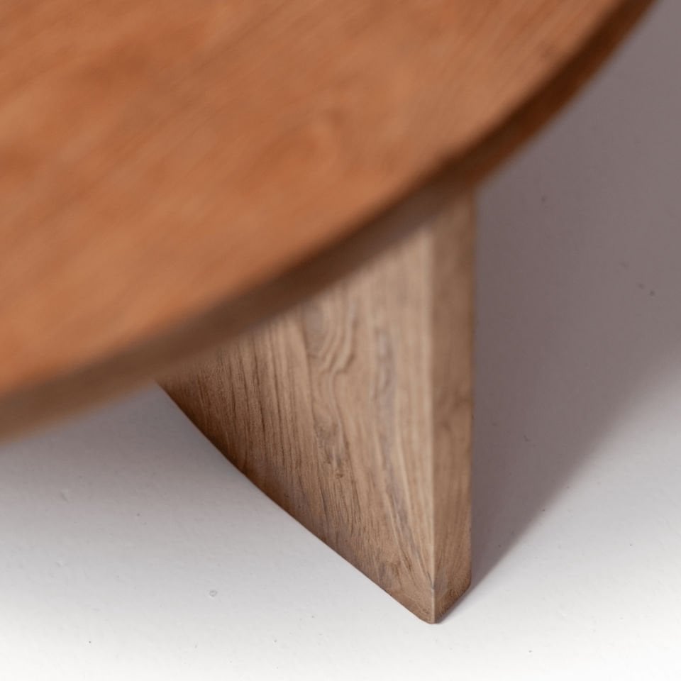 D'Bodhi Ace 100 cm Ahşap Rustic Orta Sehpa