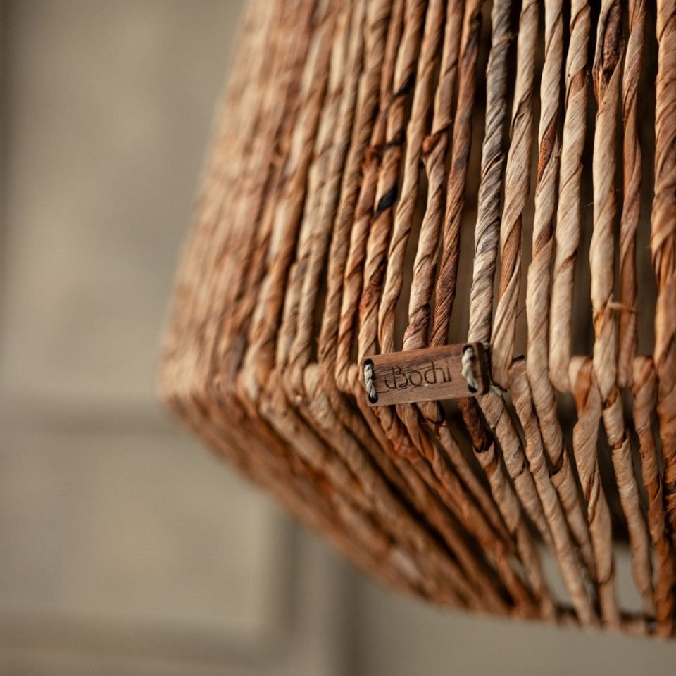 D'Bodhi Crown 55 cm Abaca Naturel Sarkıt
