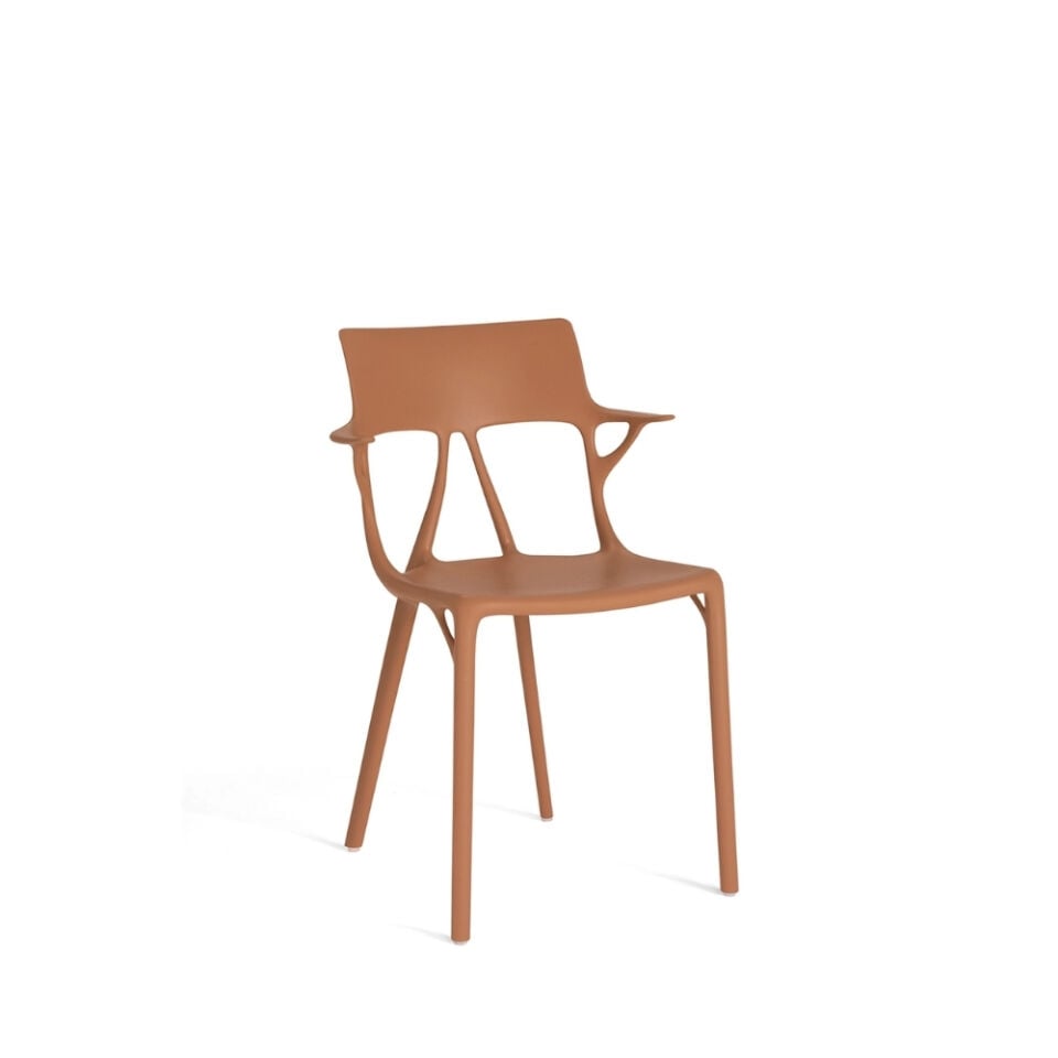 Kartell A.I Dış Mekan Kahverengi Kollu Sandalye