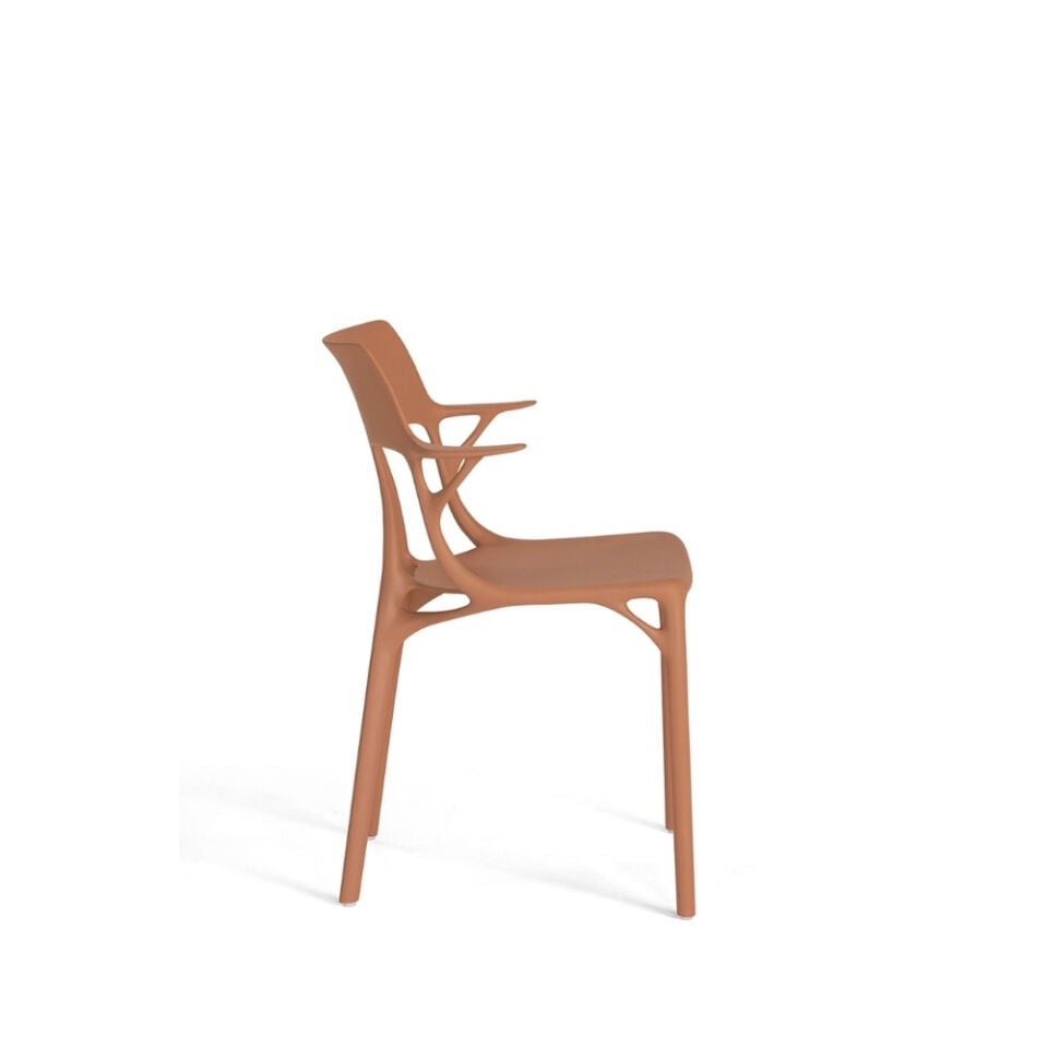 Kartell A.I Dış Mekan Kahverengi Kollu Sandalye 2'li Koli