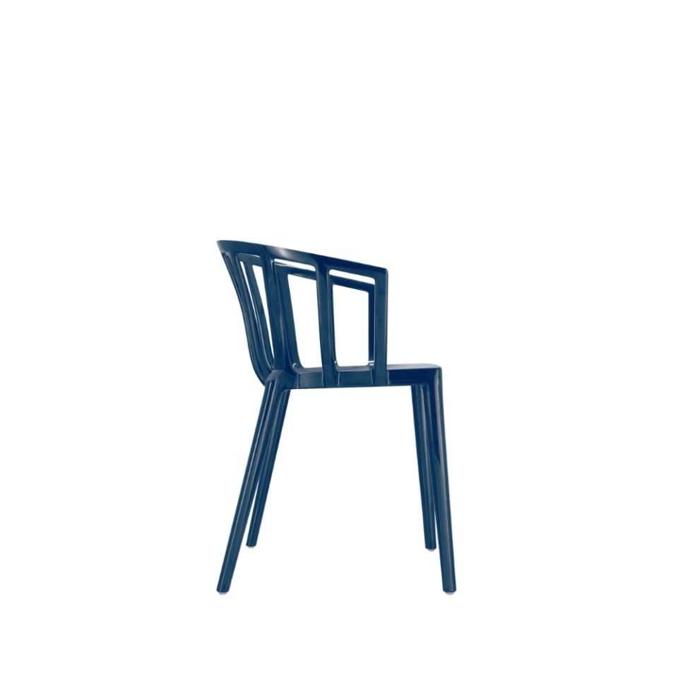Kartell Venice Parlak Mavi Dış Mekan Sandalye 2'li Koli