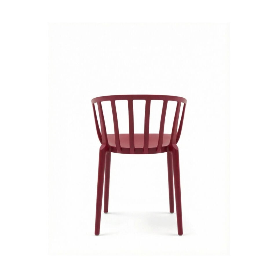 Kartell Venice Mat Bordo Dış Mekan Sandalye 2'li Koli