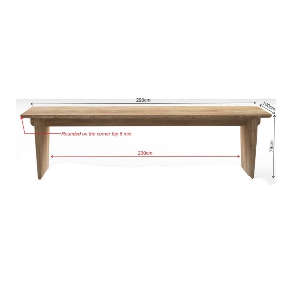 D'Bodhi Nova 290 cm Yemek Masası